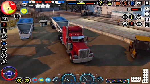 American Cargo Truck Games Sim Schermafbeelding 0