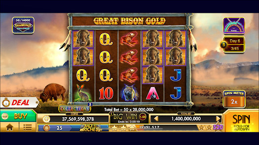 Black Diamond Casino Slots Mod Скриншот 1