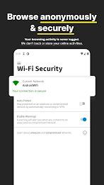 Norton VPN：Secure Wifi 代理 螢幕截圖 1