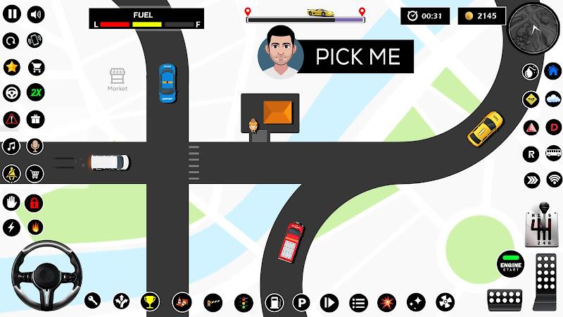 Pick N Drop Taxi Simulator 螢幕截圖 0