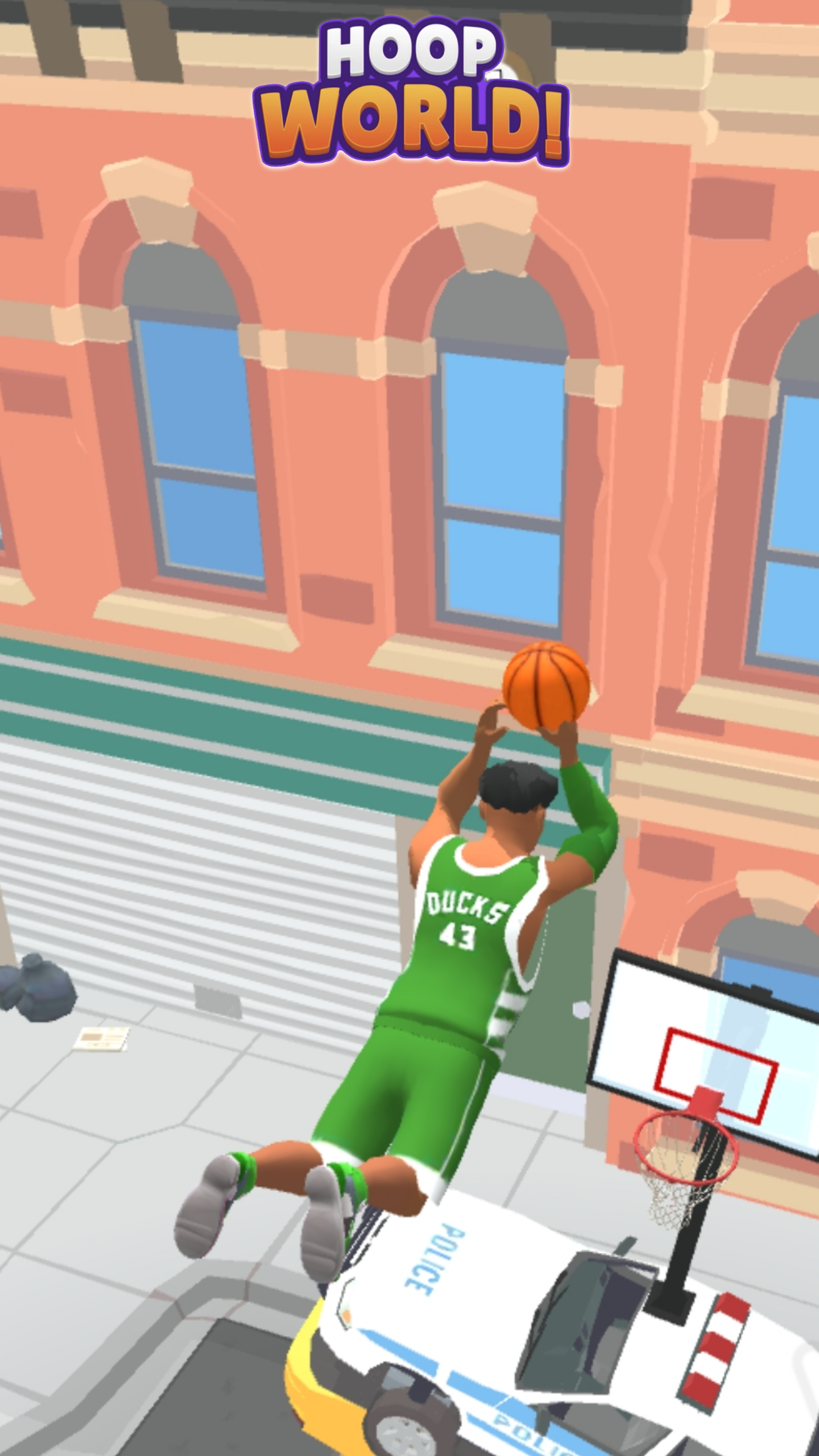 Hoop World: Flip Dunk Game 3D 螢幕截圖 1