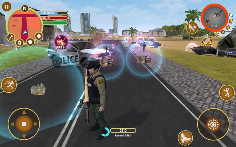 Miami Crime Police Captura de pantalla 1