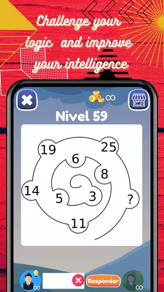 IQ Test: Logic brain training 螢幕截圖 3