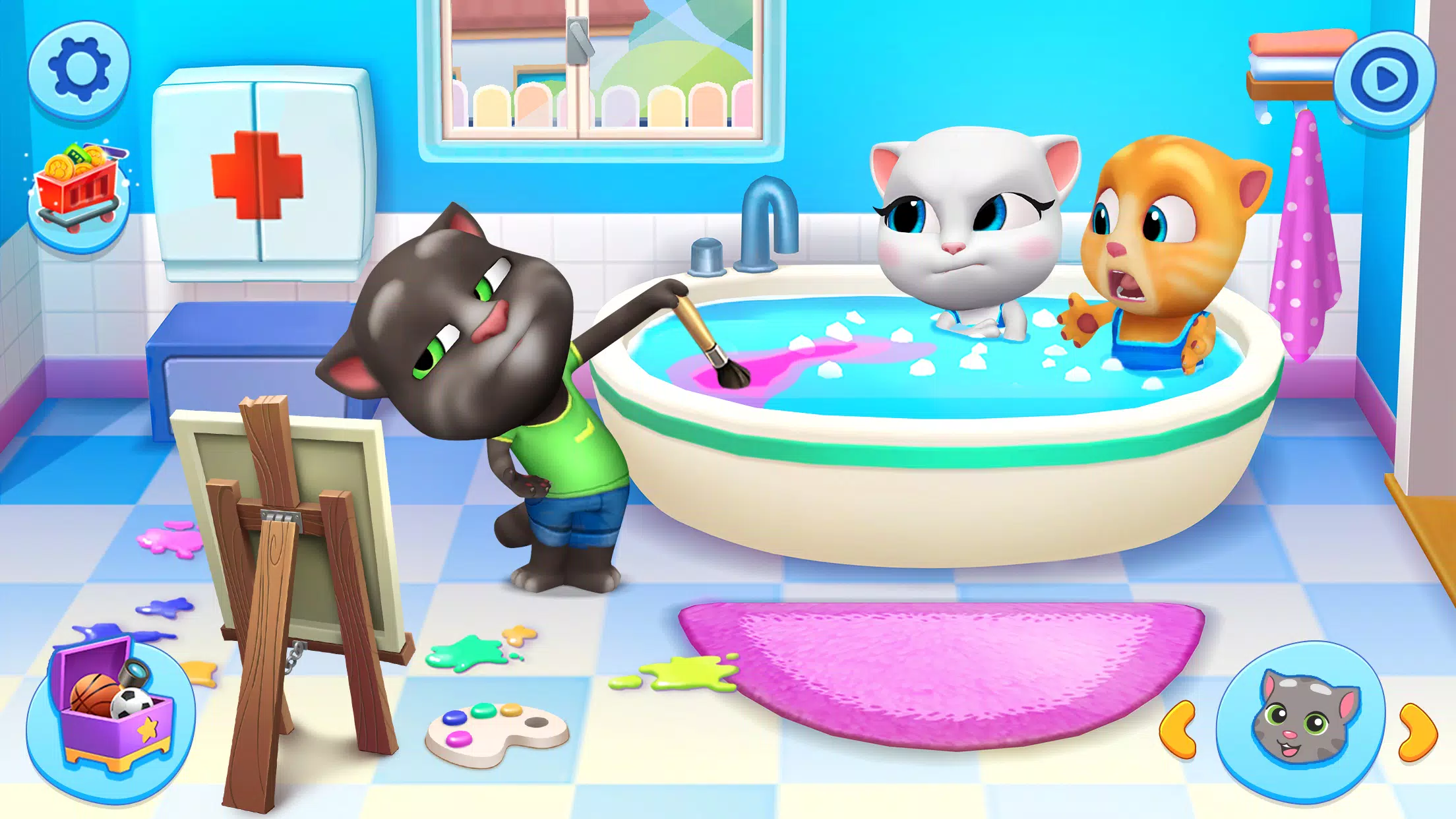 My Talking Tom Friends Tangkapan skrin 0
