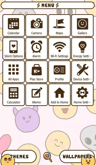 Enjoy Emoji Theme स्क्रीनशॉट 0