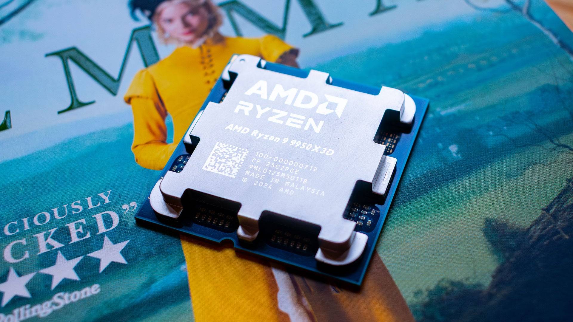 AMD Ryzen 9 9950x3d Imej 3