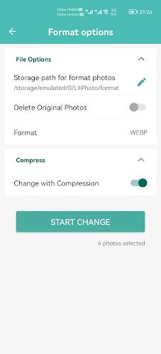 LitPhoto - Compress & Resize Tangkapan skrin 2