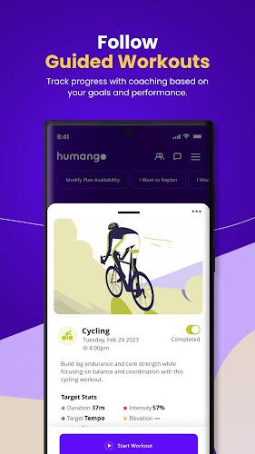 Humango: AI training planner স্ক্রিনশট 2