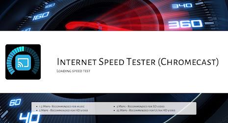 Cast Speed Test for Chromecast Screenshot 3