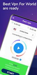 PooL Vpn - Super Fast Vpn应用截图第0张