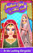 Indian Girl Wedding Salon Game ဖန်သားပြင်ဓာတ်ပုံ 1