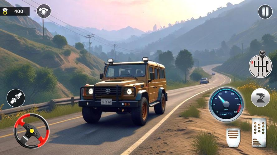 4x4 Offroad Jeep Driving Games 螢幕截圖 1