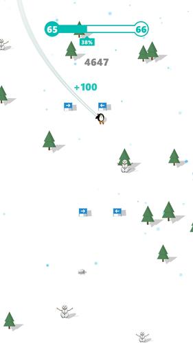 Ski Penguin Tangkapan skrin 1