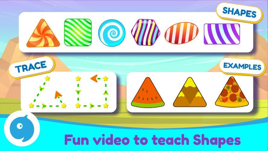 Colors & shapes learning Games Screenshot 2