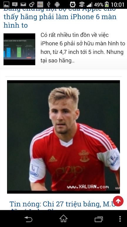 XaLuan Doc Bao Moi Tin Tuc 24h Zrzut ekranu 2
