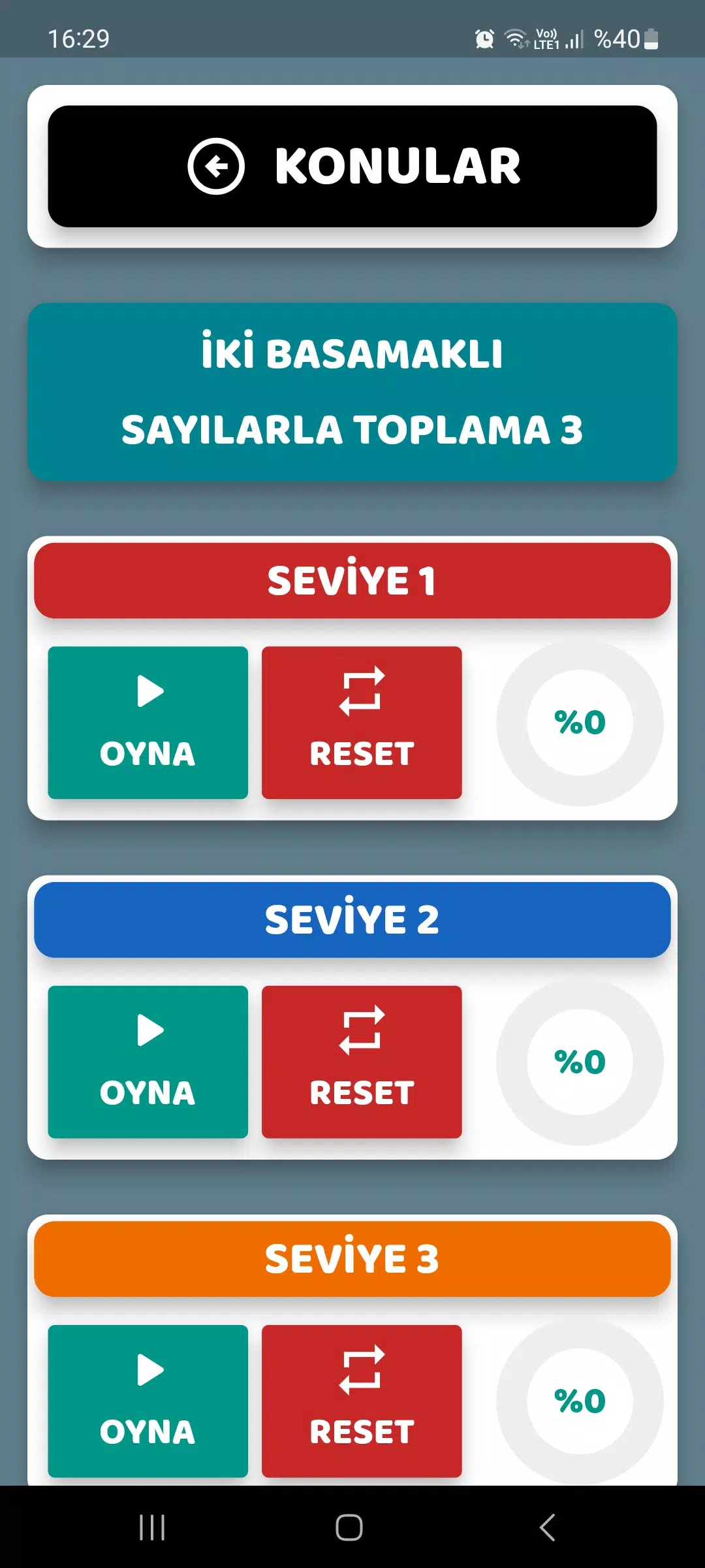 Schermata Duybeni Matematik Eğitimi 2