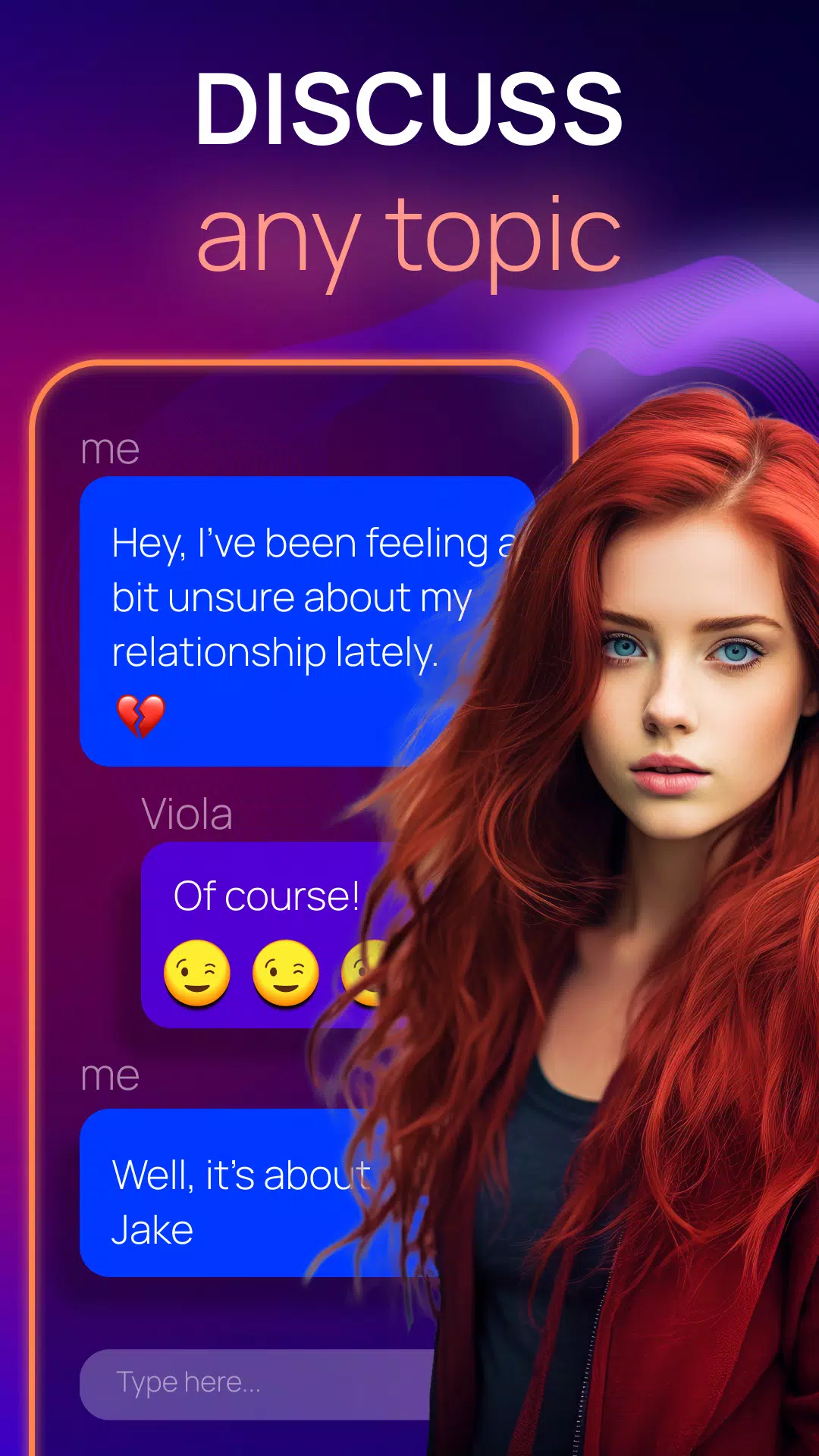 SoulPartner: Chat AI Friend Скриншот 3