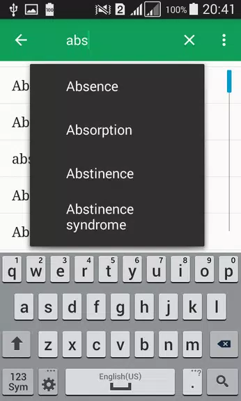 Psychology Dictionary Offline Schermafbeelding 1