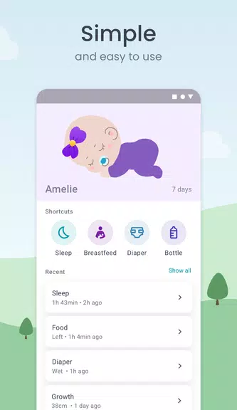 Baby Tracker: Sleep & Feeding应用截图第1张