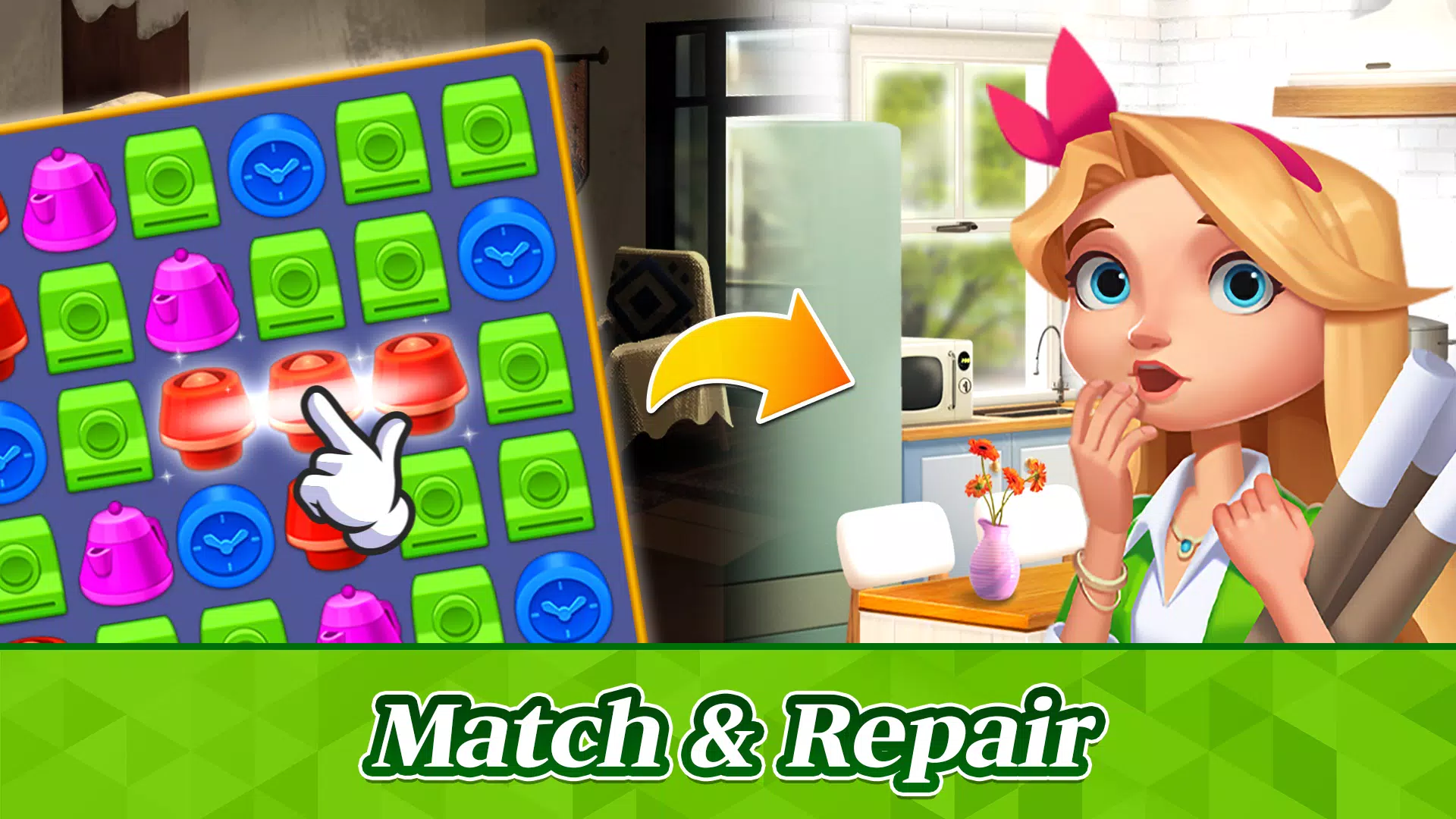 Match Puzzle House Screenshot 1