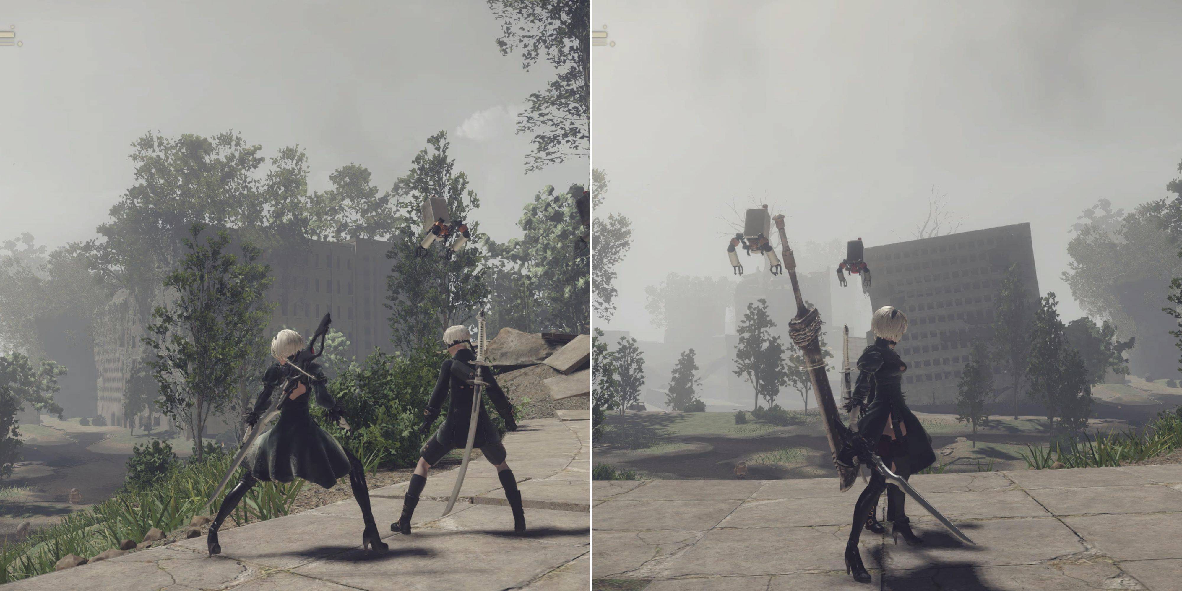 NieR: Automata - Cómo conseguir la espada tipo 40