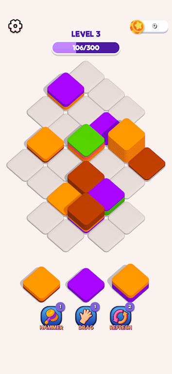 Block Sort 3D - ASMR Tile Sort 螢幕截圖 3