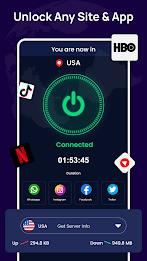 Fast VPN: Secure VPN Proxy ဖန်သားပြင်ဓာတ်ပုံ 3