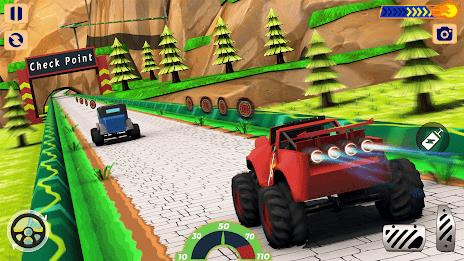 Monster Truck Racing: Car Game 螢幕截圖 1