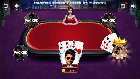 Teen Patti Card Game Capture d'écran 3