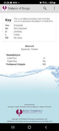 Dialysis of Drugs Schermafbeelding 1