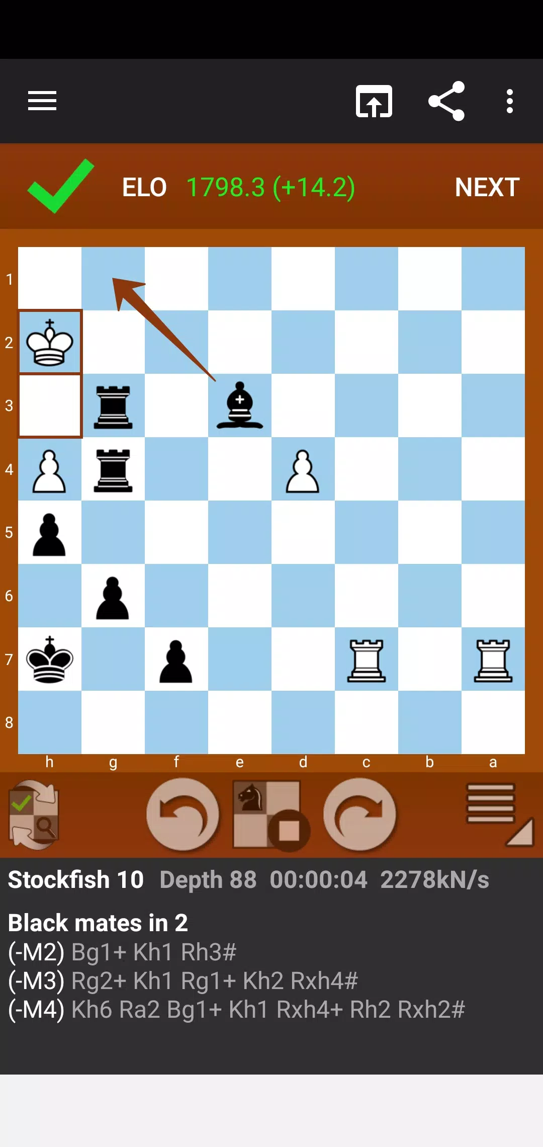 Fun Chess Puzzles स्क्रीनशॉट 3