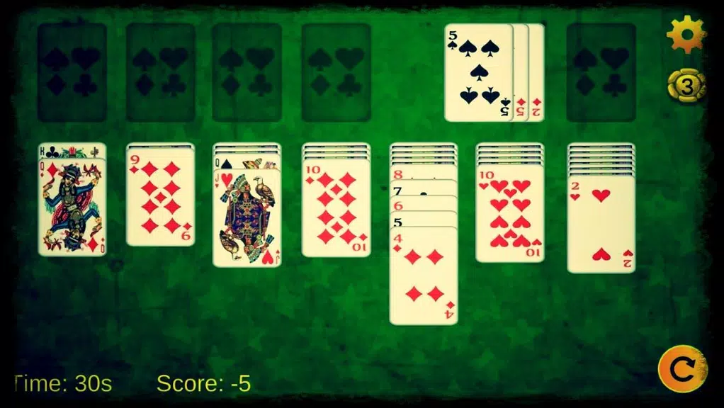 Mega Solitaire Card Game स्क्रीनशॉट 3