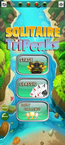 Solitaire TriPeaks: Cards Game Captura de tela 0