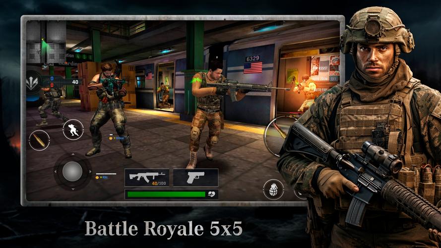 Elite War zone Game Battle PVP Schermafbeelding 0