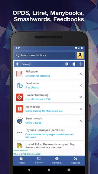 KReader kindle  read all books Captura de tela 2
