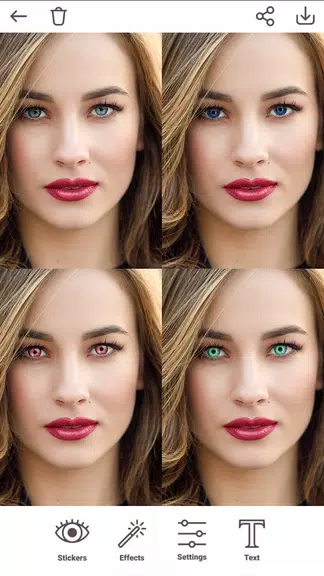 Eye Color Changer Captura de pantalla 1