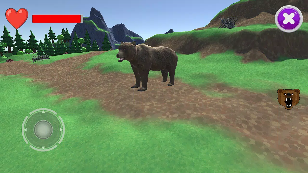 Bear simulator Скриншот 0