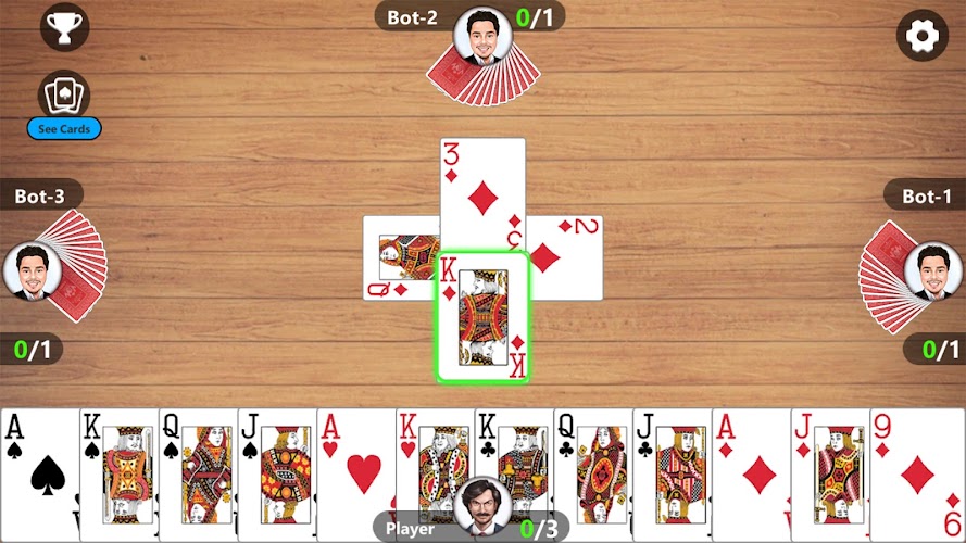 Callbreak Master 3 - Card Game Ekran Görüntüsü 2