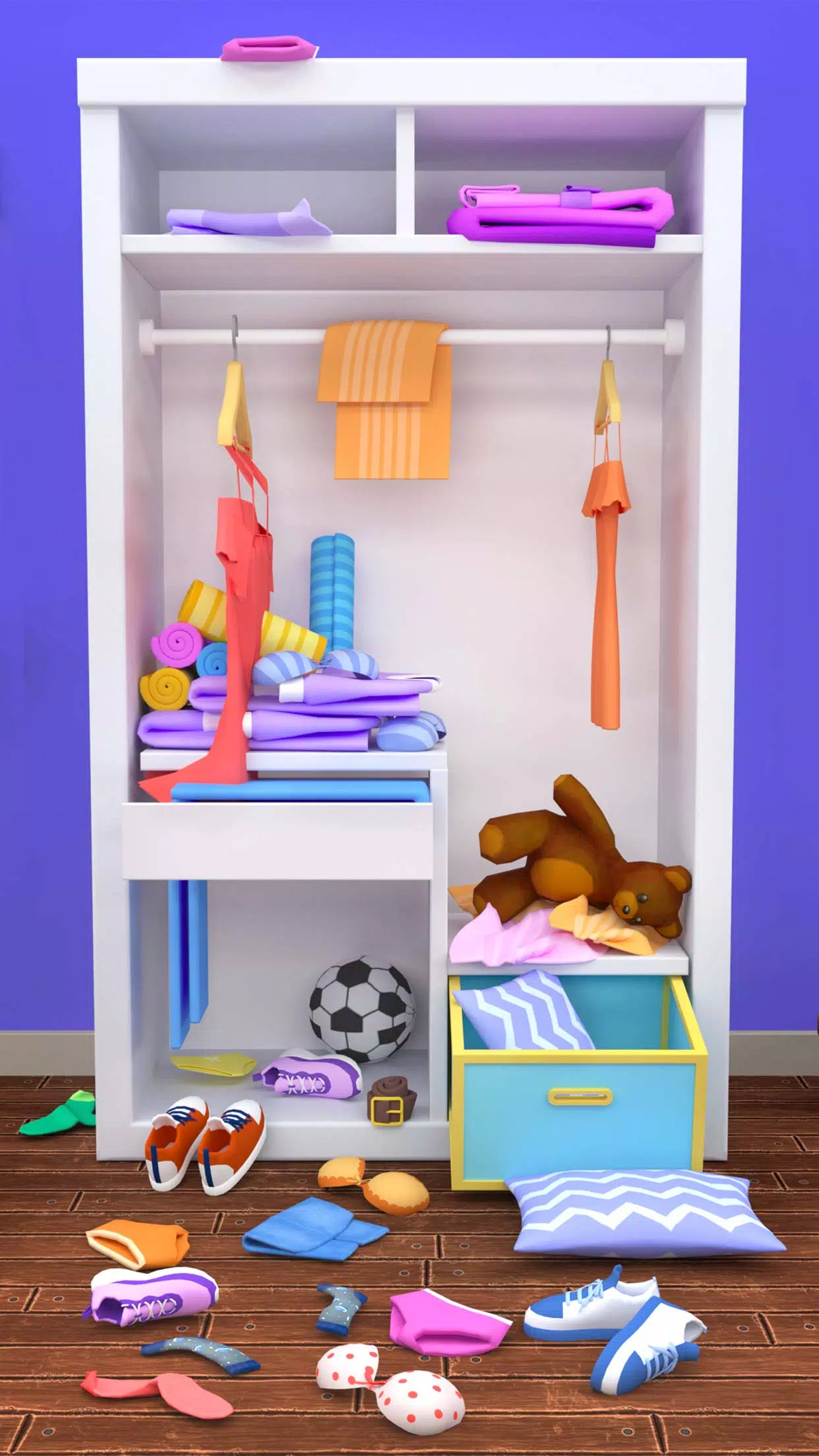 Fill the Closet: Organize Game Tangkapan skrin 0