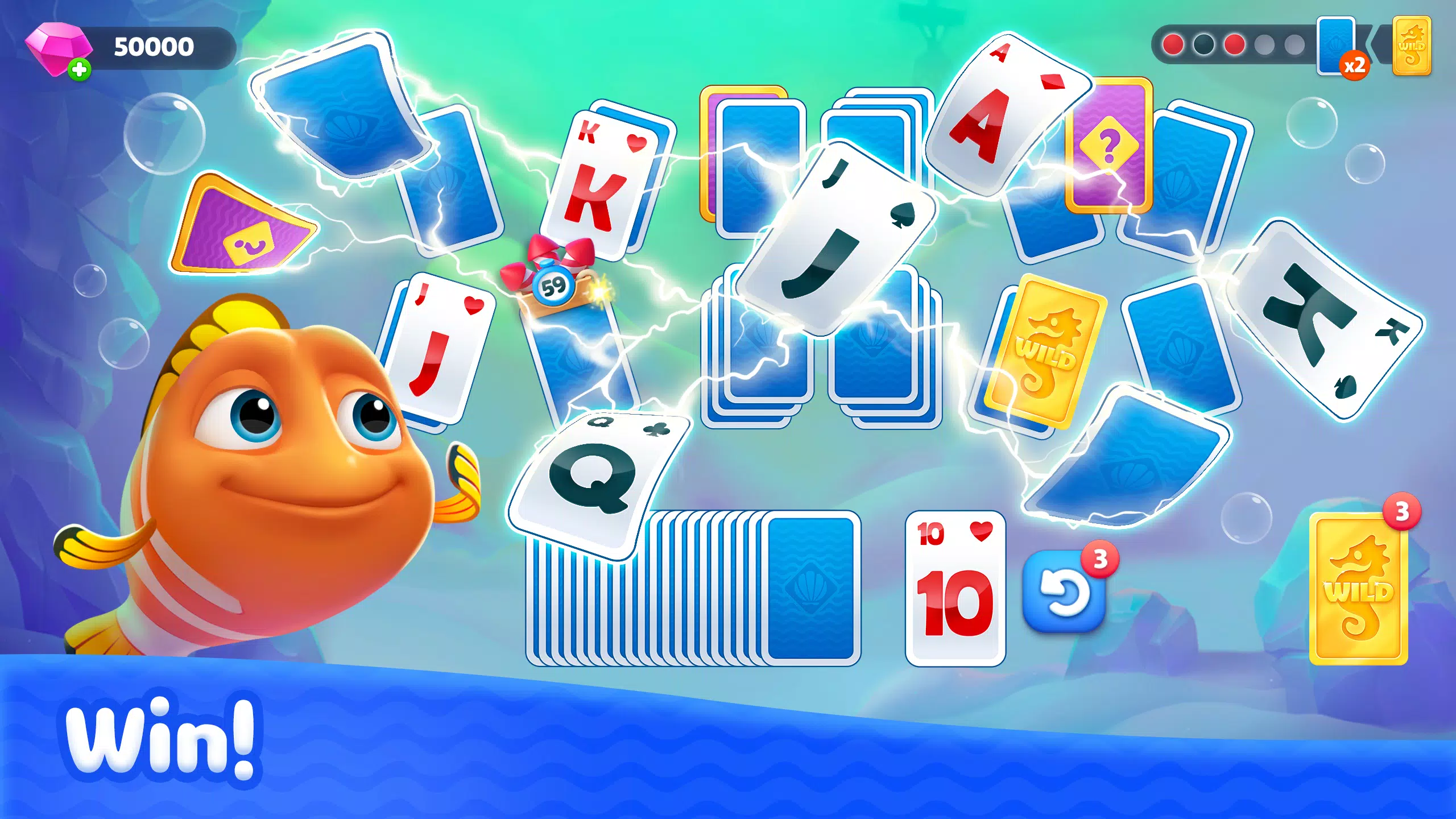 Fishdom Solitaire Ảnh chụp màn hình 2