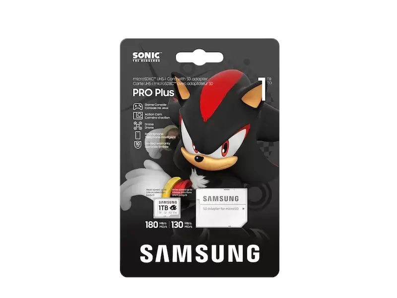 ให้คะแนนส่วนลดที่ดีสำหรับการ์ด Sonic MicroSD ที่ Samsung