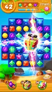 Jewels Track - Match 3 Puzzle ဖန်သားပြင်ဓာတ်ပုံ 2