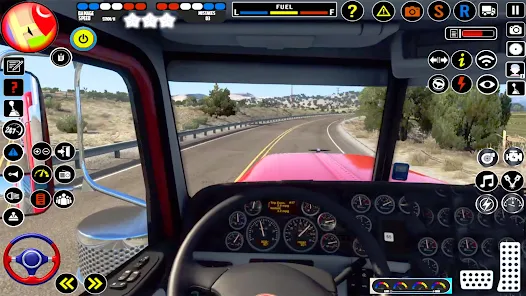 American Cargo Truck Games Sim Screenshot 1