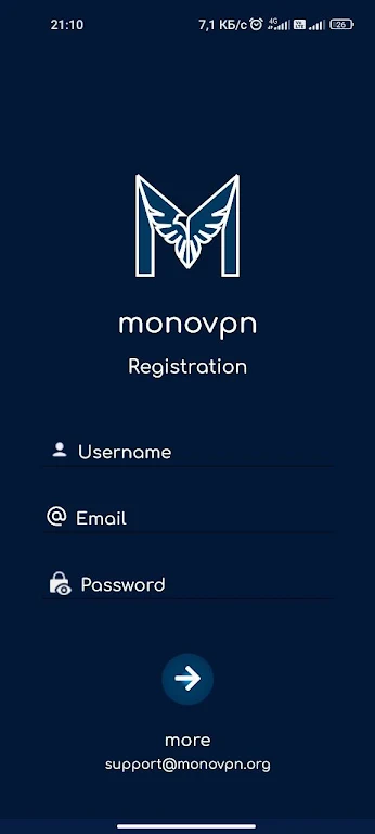 Monovpn Captura de pantalla 2