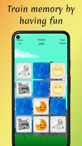 Cards Matching: memorize game Schermafbeelding 0