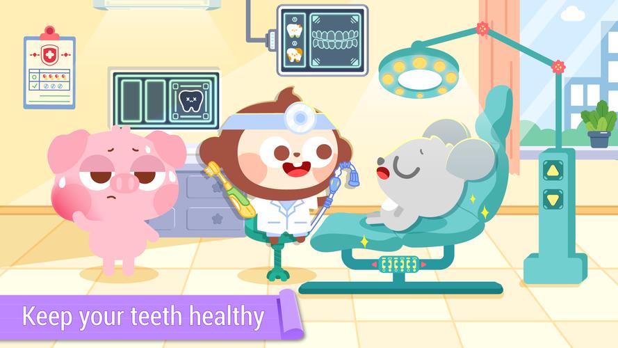 Dentist Games：DuDu Doctor RPG Captura de tela 0