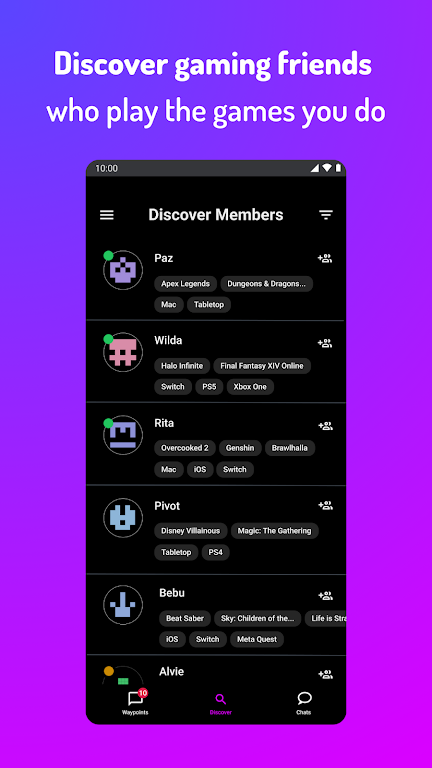 Playsum: find gaming friends Tangkapan skrin 2