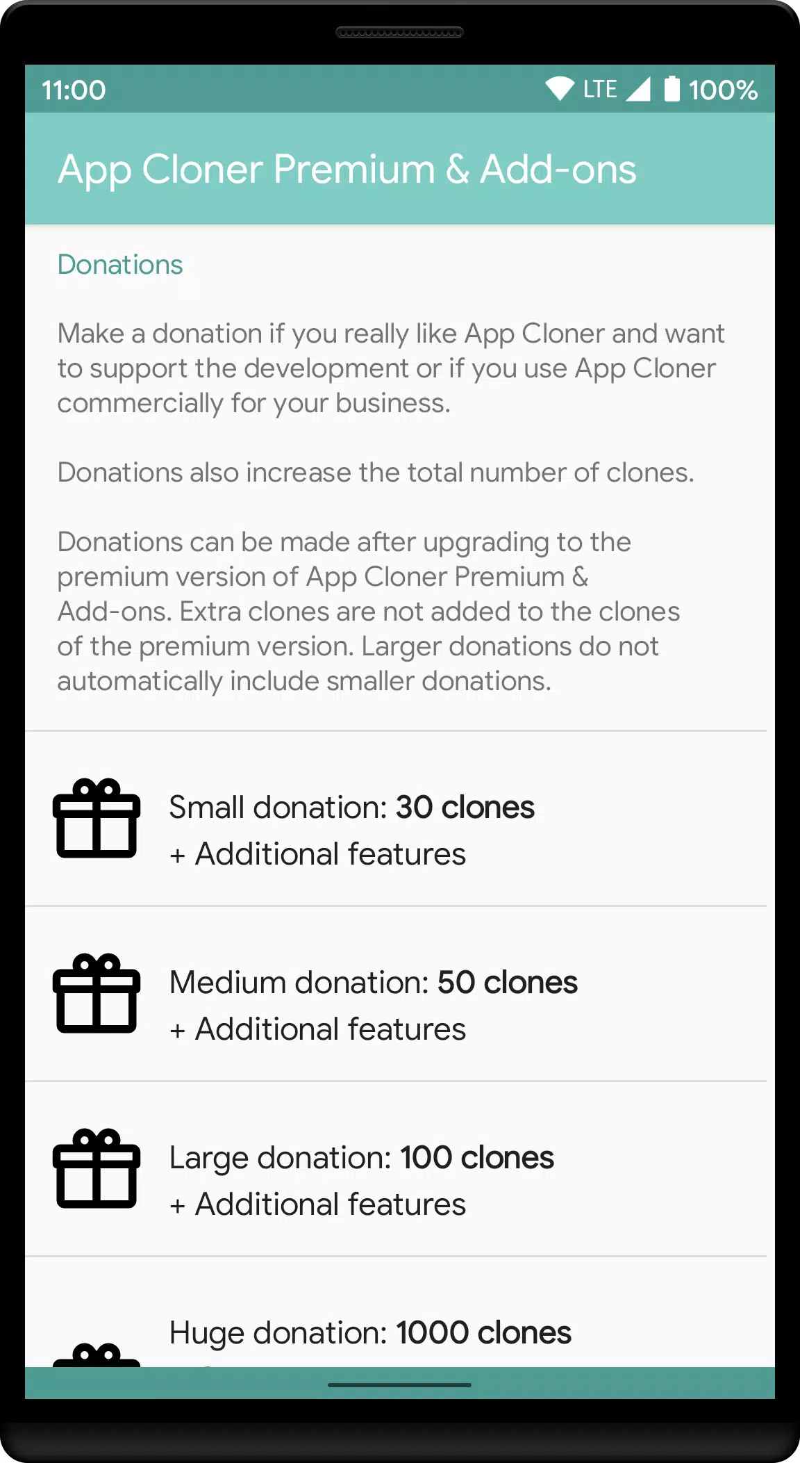 App Cloner Premium & Add-ons 螢幕截圖 1