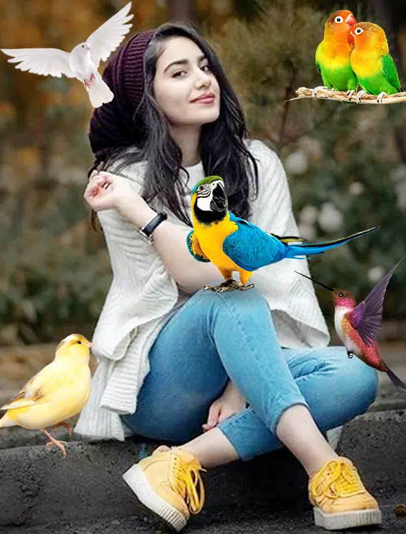 Birds Photo frame : Bird photo应用截图第1张