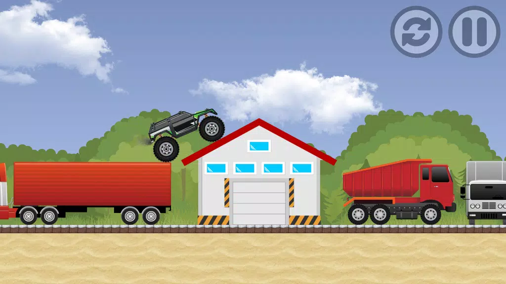 Schermata Monster Truck Racing Game 3